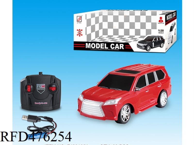 1:20LX570 FOUR-CHANNEL REMOTE CONTROL CAR  (INCLUDE)
