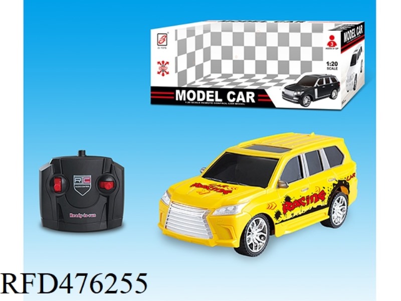 1:20LX570 FOUR-CHANNEL REMOTE CONTROL CAR (COLOR LABEL) (NOT INCLUDE)