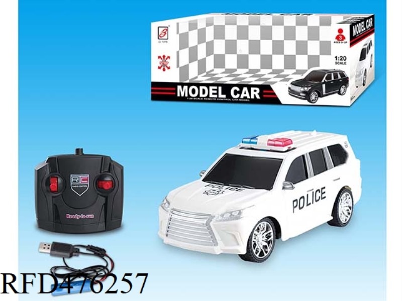 1:20LX570 FOUR-CHANNEL REMOTE CONTROL POLICE CAR  (INCLUDE)