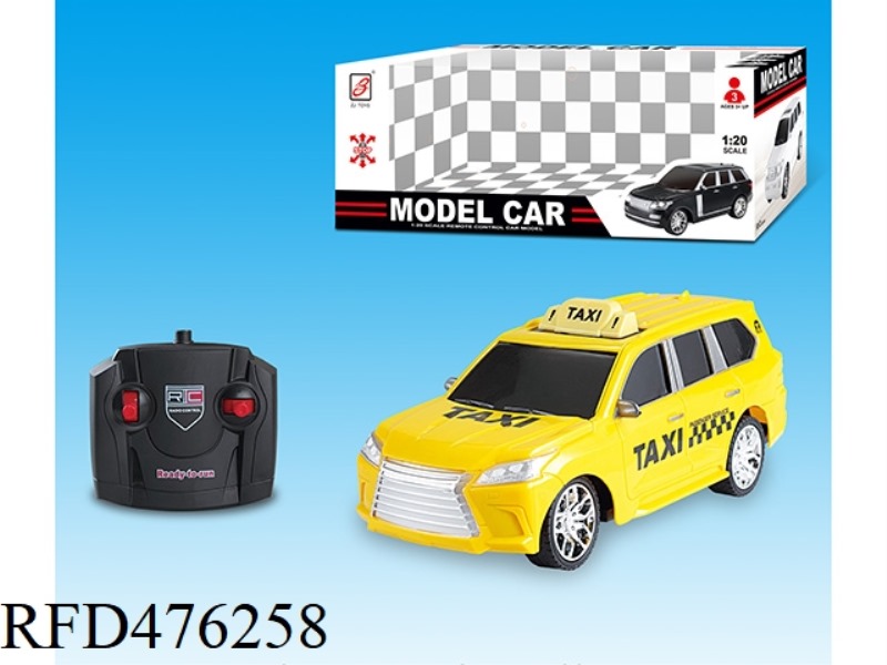 1:20LX570 FOUR-CHANNEL REMOTE CONTROL TAXI (NOT INCLUDE)