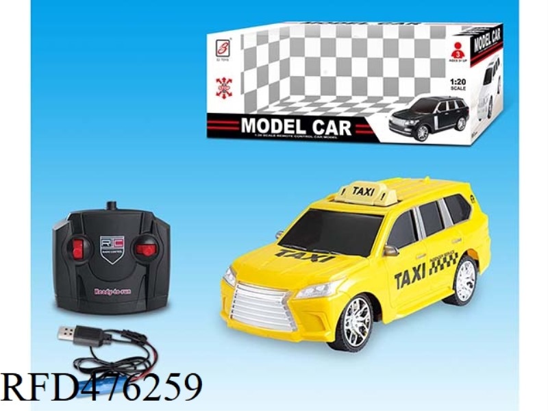 1:20LX570 FOUR-CHANNEL REMOTE CONTROL TAXI  (INCLUDE)