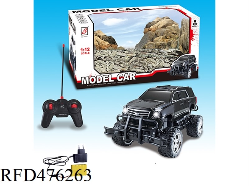 1:12 CADILLAC FOUR-CHANNEL BIG WHEEL REMOTE CONTROL CAR  (INCLUDE)