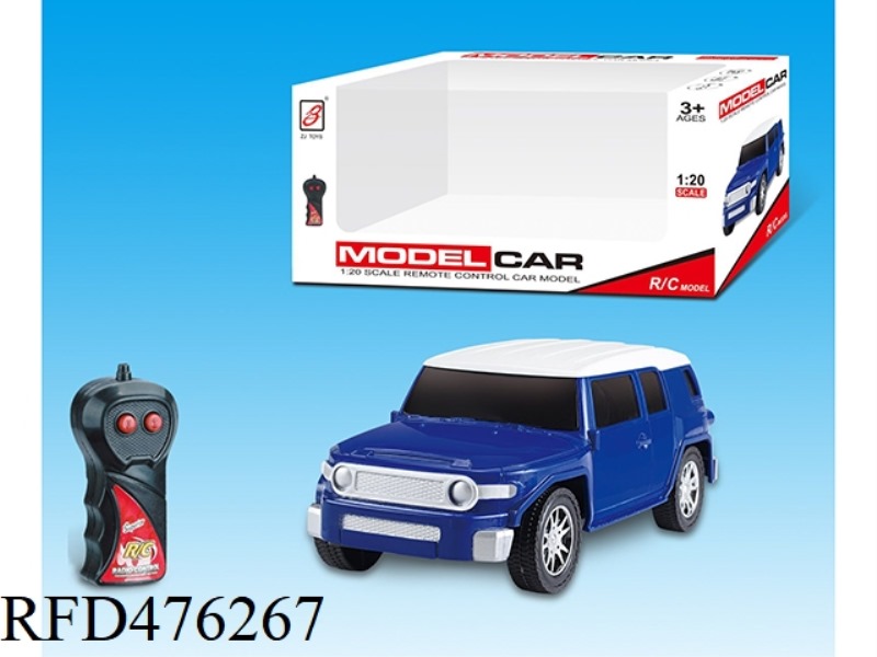 1:20 TOYOTA FJ TWO-CHANNEL REMOTE CONTROL CAR (NOT INCLUDE)