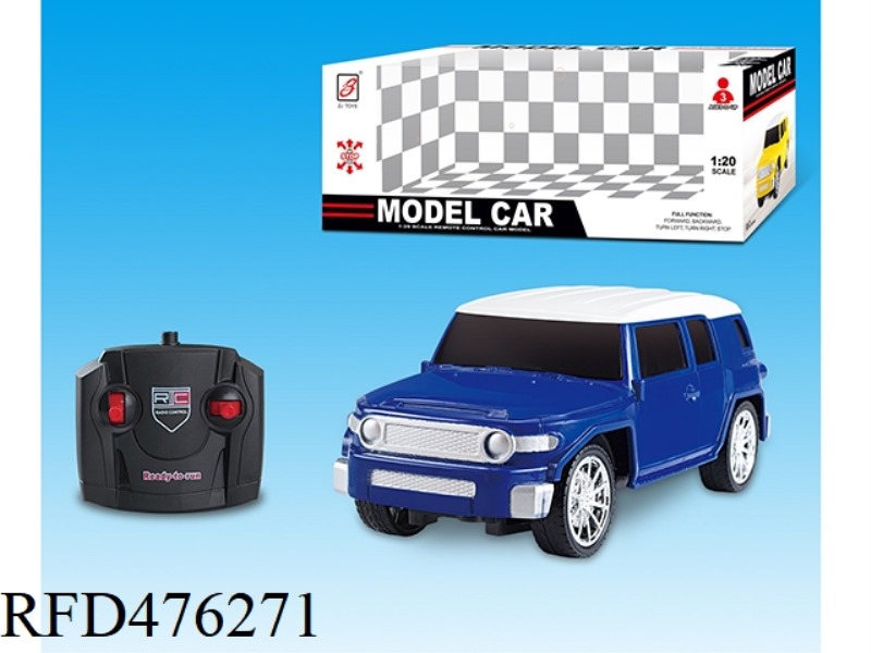 1:20 TOYOTA FJ FOUR-CHANNEL REMOTE CONTROL CAR (NOT INCLUDE)