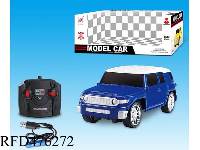1:20 TOYOTA FJ FOUR-CHANNEL REMOTE CONTROL CAR  (INCLUDE)