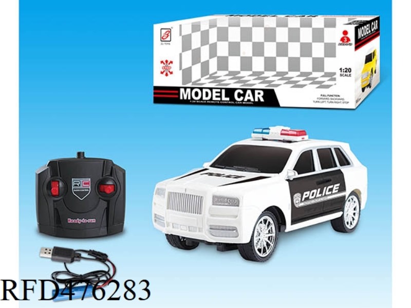 1:20 CULLINAN FOUR-CHANNEL REMOTE CONTROL POLICE CAR  (INCLUDE)