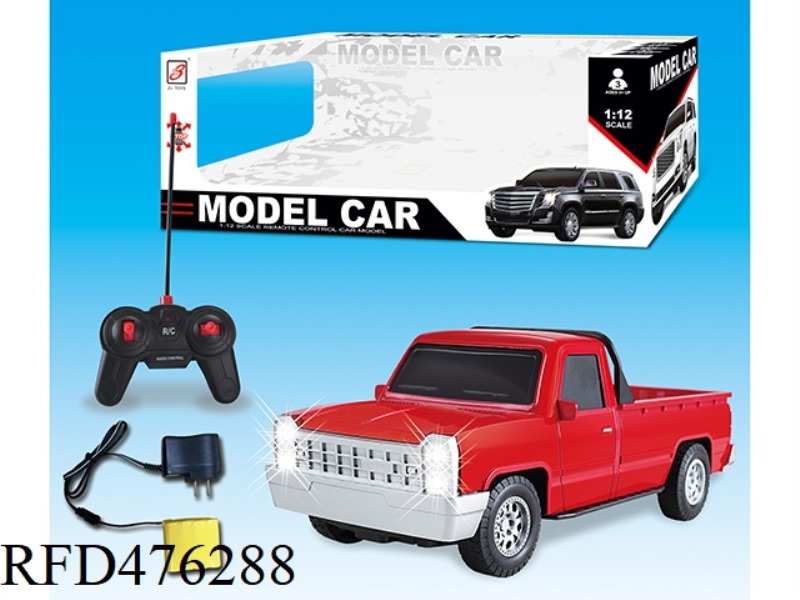 1:12 PICKUP FOUR-CHANNEL REMOTE CONTROL CAR INCLUDING ELECTRICITY  (INCLUDE)