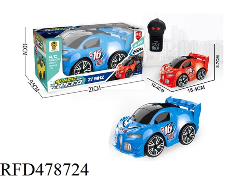 TWO-CHANNEL BUGATTI RACING
