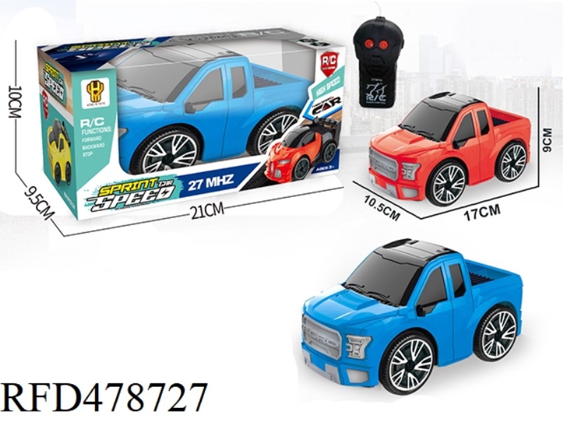 TWO-CHANNEL PICKUP TRUCK