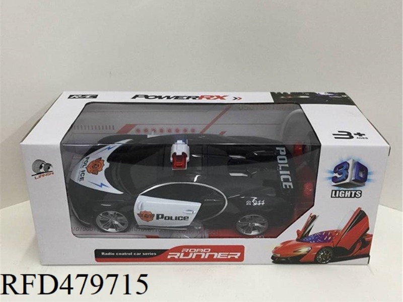 FOUR-CHANNEL 3D LIGHT TO OPEN THE DOOR BUGATTI POLICE CAR (NOT INCLUDE)