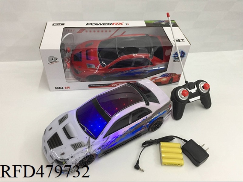 1:14 FOUR-CHANNEL 3D LIGHT SOFT SHELL SUBARU SIMULATION(INCLUDE)