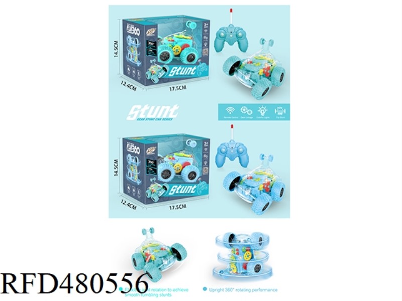 REMOTE CONTROL CLEAR GEAR DUMP TRUCK