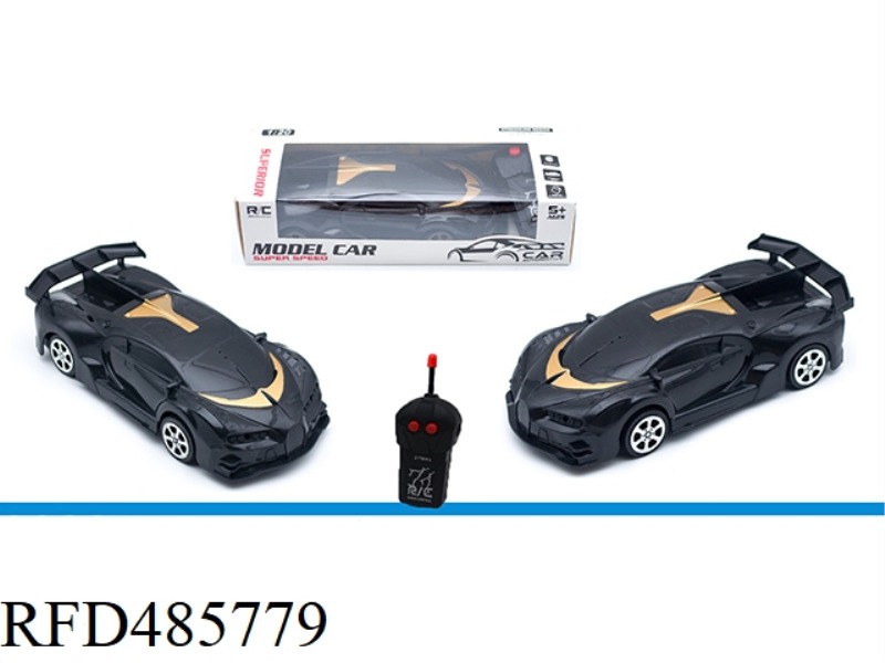 1: 20 TWO-CHANNEL REMOTE CONTROL CAR WITH LIGHTS (NOT INCLUDED)