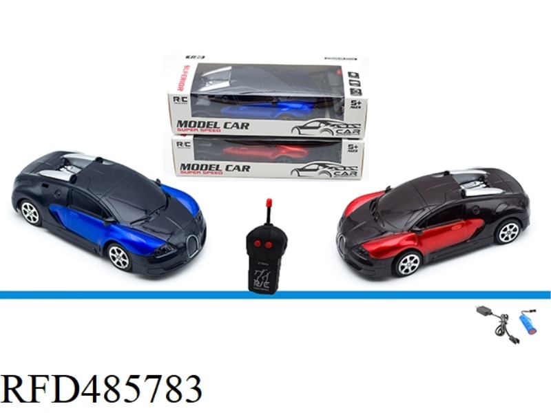 1: 20 TWO-CHANNEL REMOTE CONTROL CAR WITH LIGHT (INCLUDE)