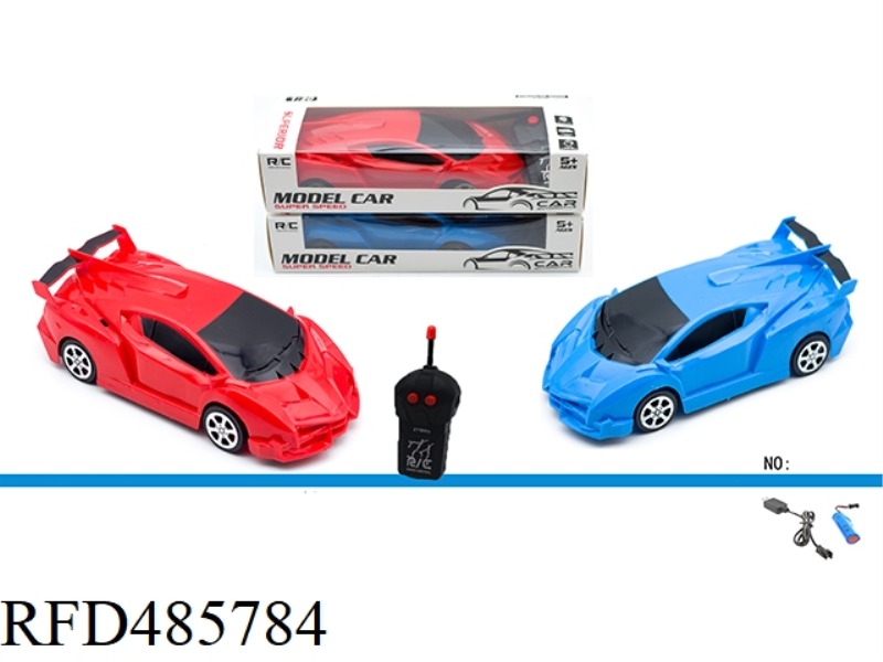 1: 20 TWO-CHANNEL REMOTE CONTROL CAR WITH LIGHT (INCLUDE)