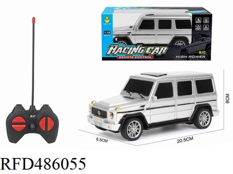 1:18 FOUR-CHANNEL SIMULATION REMOTE CONTROL VEHICLE BENZ G65 (NOT CHARGED)