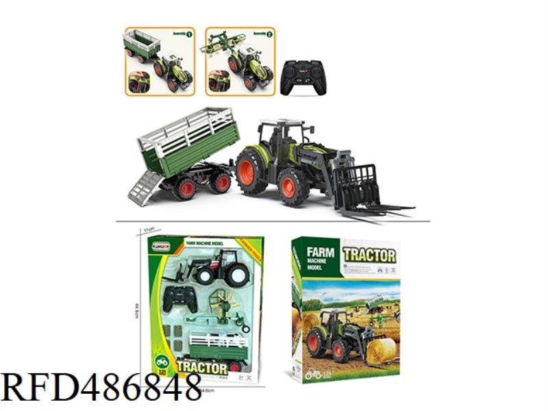 REMOTE CONTROL FARMER'S CAR SET