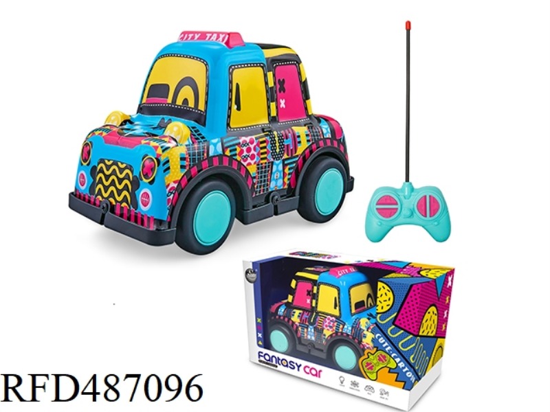 FOUR-CHANNEL BLISTER CARTOON CAR (NOT INCLUDE)