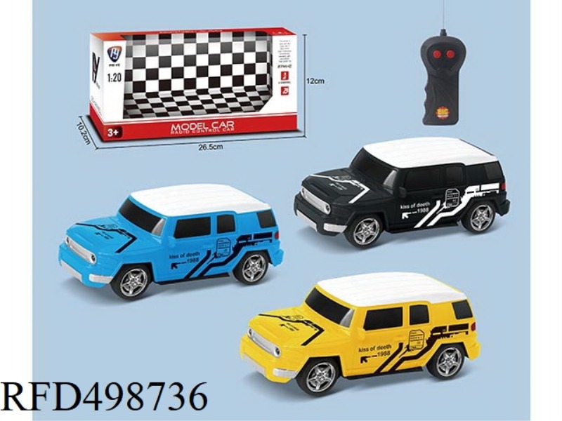 FJ1:20 TWO CHANNEL REMOTE CONTROL CAR