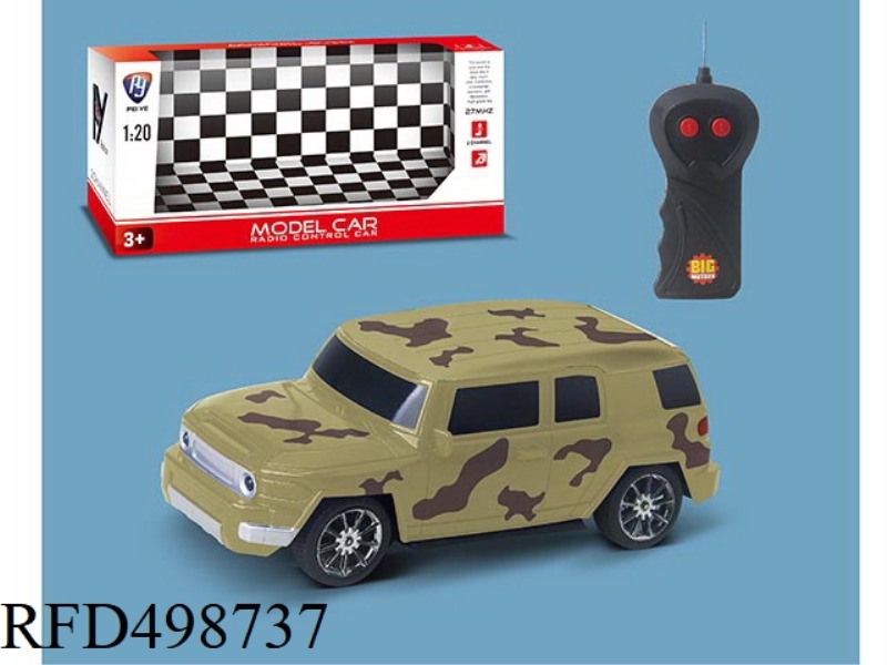 FJ1:20 TWO CHANNEL REMOTE CONTROL CAR