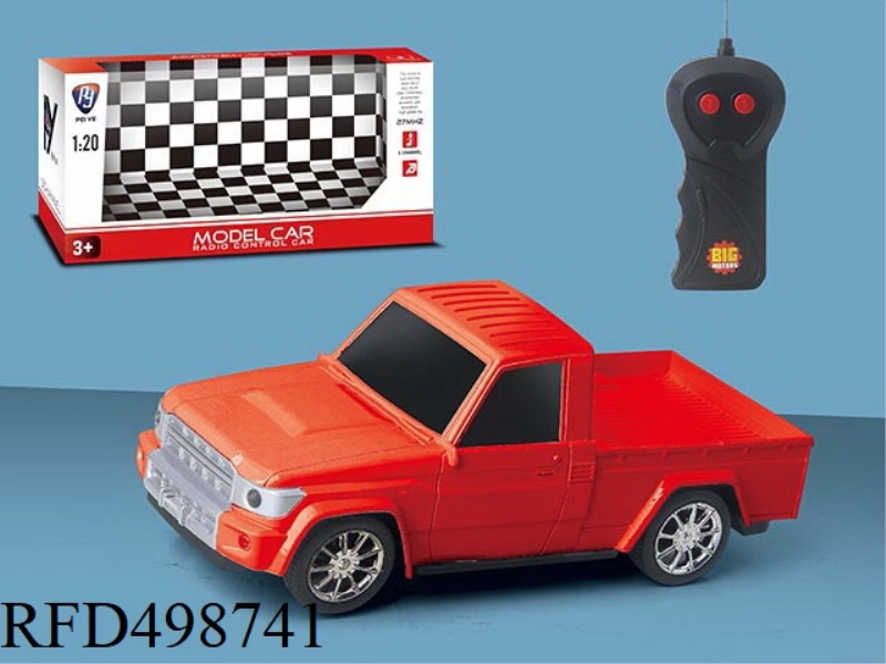 1:20 TWO CHANNEL PICKUP REMOTE CONTROL CAR