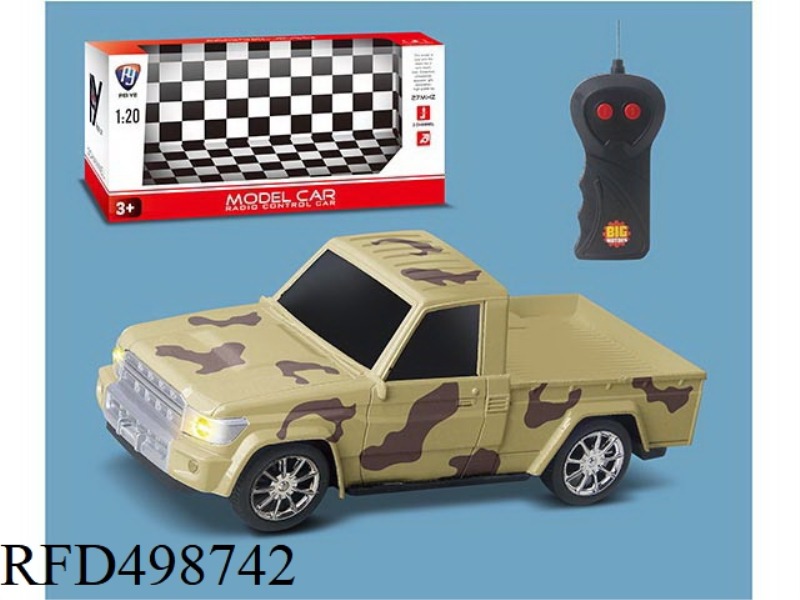1:20 TWO CHANNEL PICKUP REMOTE CONTROL CAR