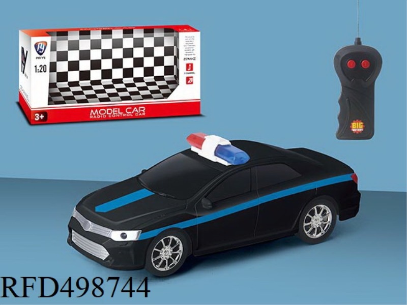 1:20 TWO CHANNEL CAMRY REMOTE CONTROL POLICE CAR