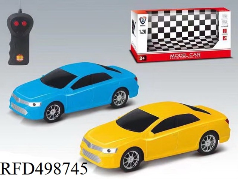 1:20 TWO CHANNEL CAMRY REMOTE CONTROL POLICE CAR