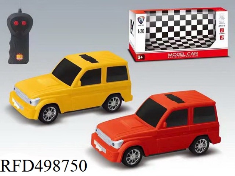 1:20 TWO TONG TOYOTA REMOTE CONTROL POLICE CAR