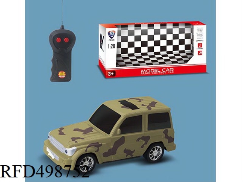 1:20 TWO TONG TOYOTA REMOTE CONTROL POLICE CAR