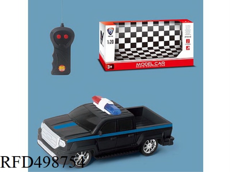1:20 ERTONG GMC REMOTE CONTROL POLICE CAR