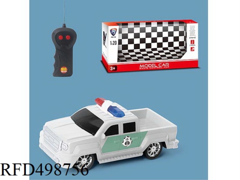 1:20 ERTONG GMC REMOTE CONTROL POLICE CAR