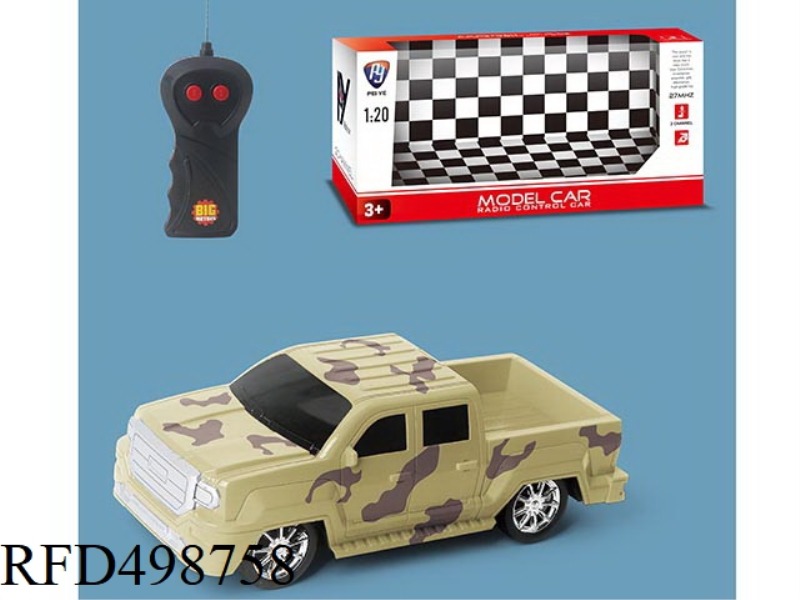 1:20 ERTONG GMC REMOTE CONTROL POLICE CAR