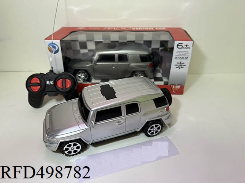 FJ1:20 FOUR-CHANNEL REMOTE CONTROL CAR