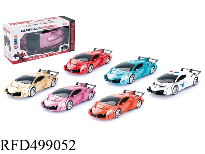 2.4G LAMBORGHINI TRANSFORMER INDUCTION REMOTE CONTROL CAR 1:22