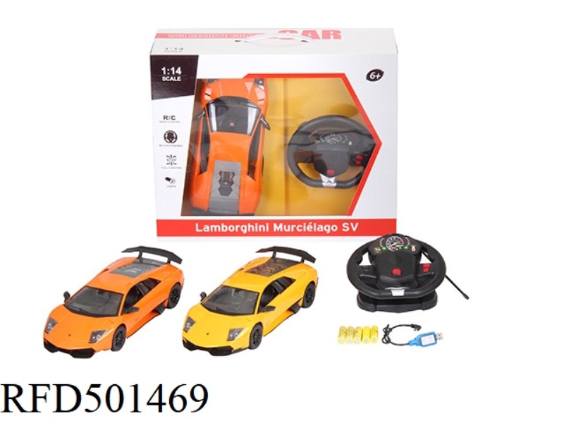 1:14 AUTHORIZED REMOTE CONTROL LAMBORGHINI LP670+ STEERING WHEEL