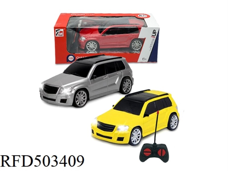 1:22 REMOTE CONTROL CAR (NOT INCLUDED)