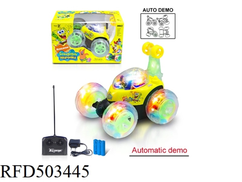 SPONGEBOB SQUAREPANTS WITH LIGHTS AND MUSIC (INCLUDE)