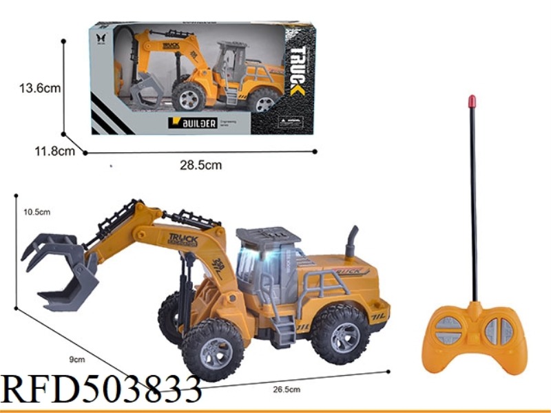 1:48 REMOTE CONTROL 4-WAY SIMULATION ENGINEERING VEHICLE SERIES