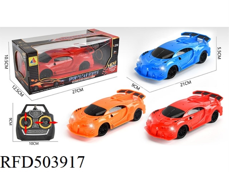 1:20 REMOTE CONTROL CAR WITH LIGHT FOUR WAY (NOT INCLUDE)