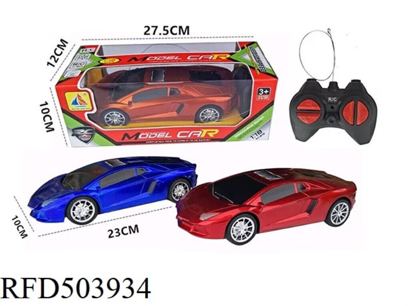 1:18 FOUR-CHANNEL REMOTE CONTROL CAR (LAMBORGHINI)  (NOT INCLUDE)