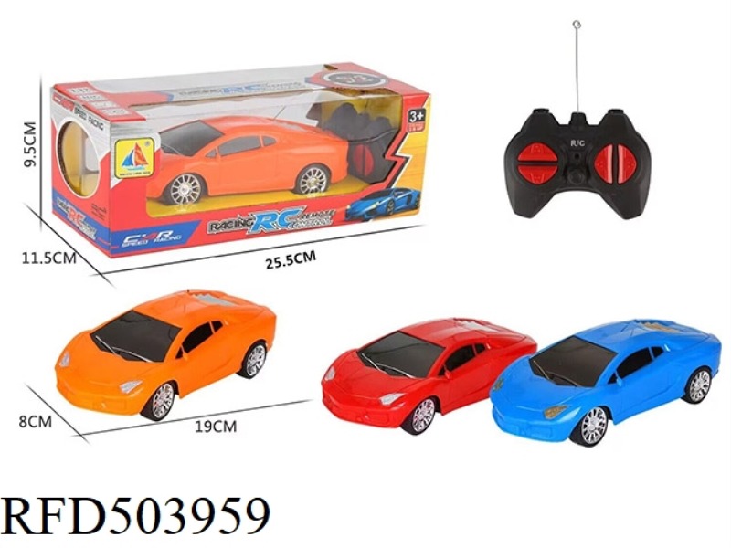 1:22 FOUR-CHANNEL REMOTE CONTROL CAR