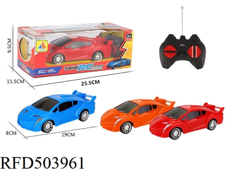 1:22 FOUR-CHANNEL REMOTE CONTROL CAR