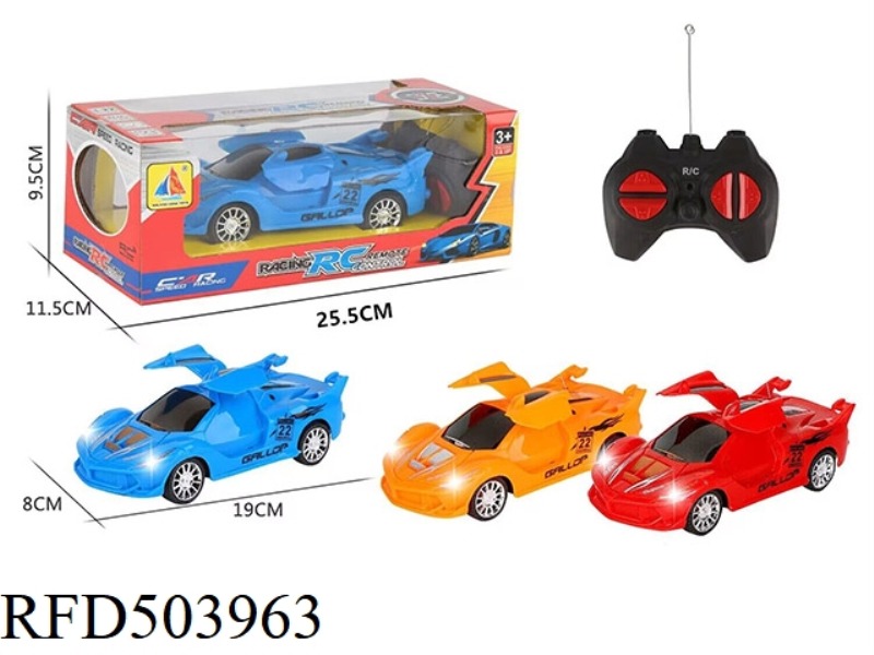 1:22 FOUR-CHANNEL REMOTE CONTROL CAR WITH LIGHT DOOR
