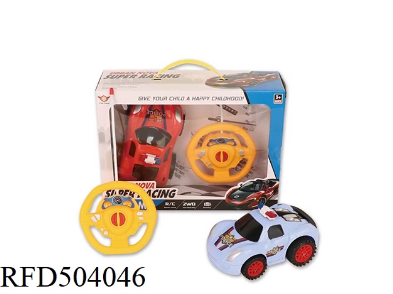 POLICE CAR Q VERSION TWO REMOTE CONTROL CAR