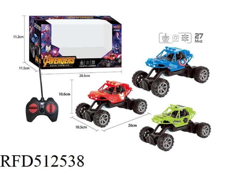 CLIMBING FIVE-CHANNEL REMOTE CONTROL CAR