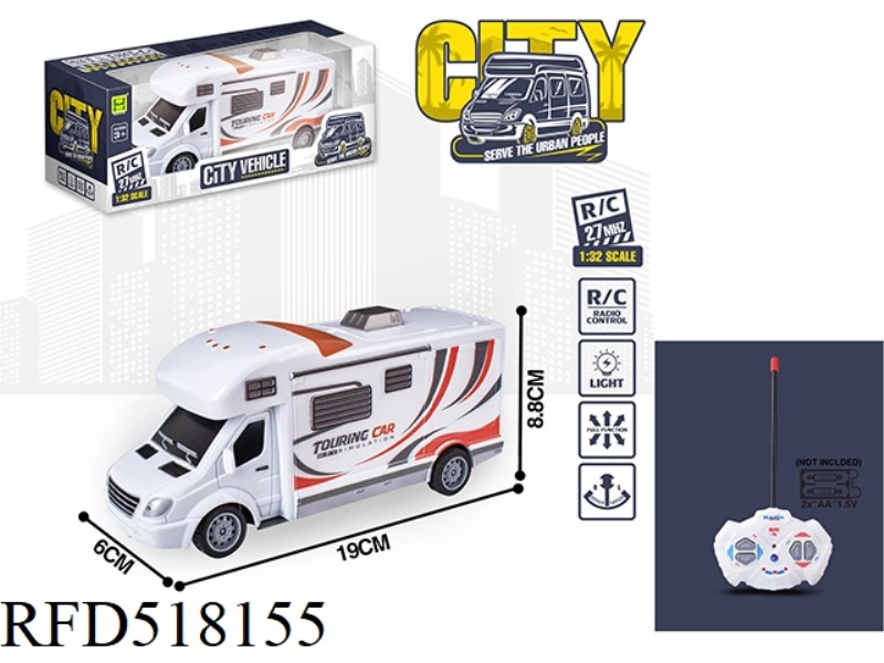 1:32 FOUR-CHANNEL REMOTE CONTROL LIGHTING SIMULATION RV (NOT INCLUDE)