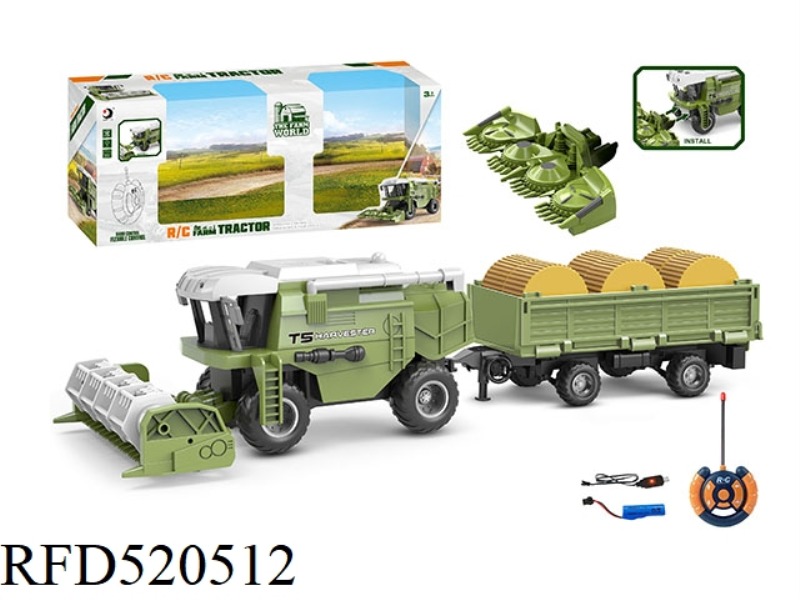 REMOTE CONTROL HARVESTER TUG