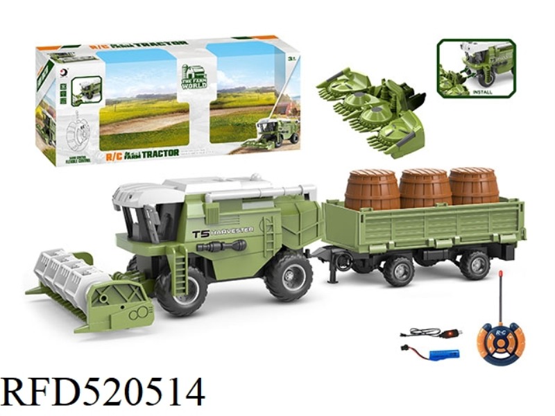 REMOTE CONTROL HARVESTER TUG