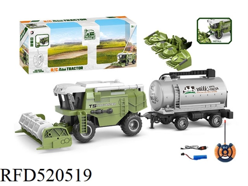 REMOTE CONTROL HARVESTER TUG